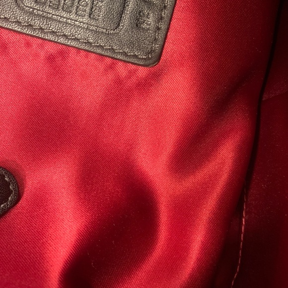 Coach Signature Brooke Shoulder Handbag Purse  14473M Black Ivory - Picture 11 of 16